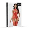 Seksowne Bodystocking 2054 czerwone